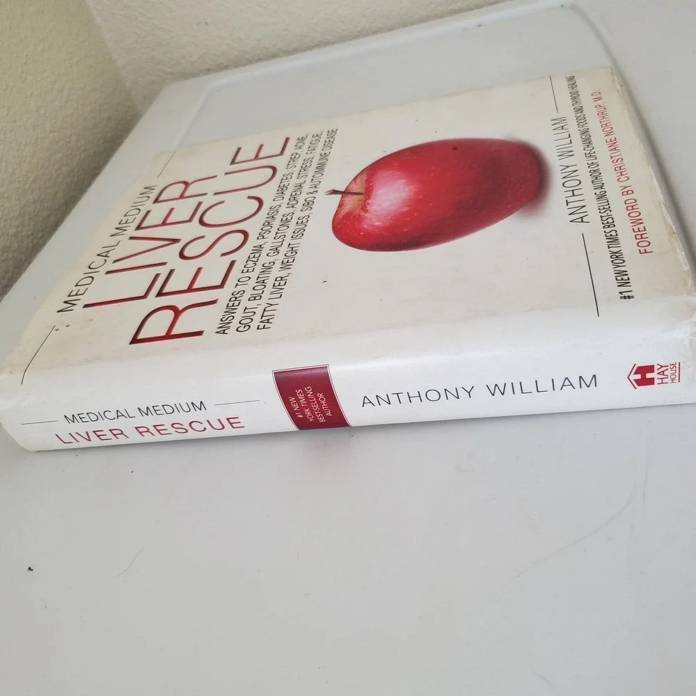 Medical Medium Liver Rescue Anthony William Hardcover Health Diet Book 2018